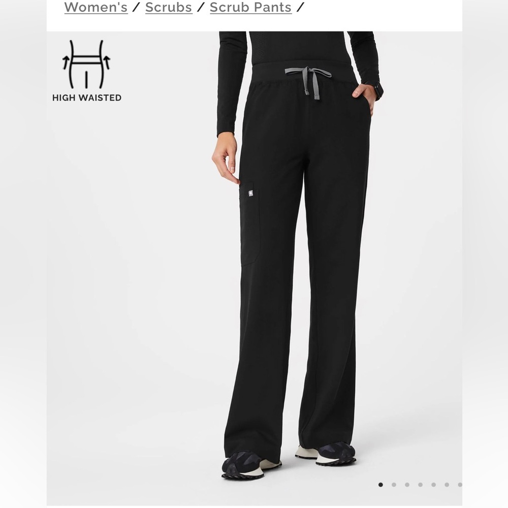 Figs High Waisted Isabel Wide leg pant